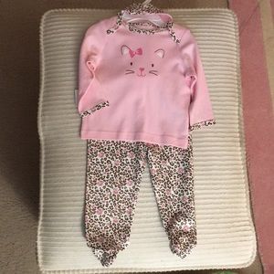 Little Me 3 piece Outfit 6 Months Girl